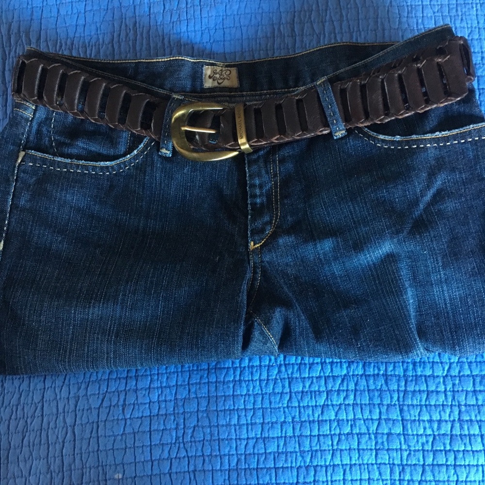 Michael Kors Leather Belt